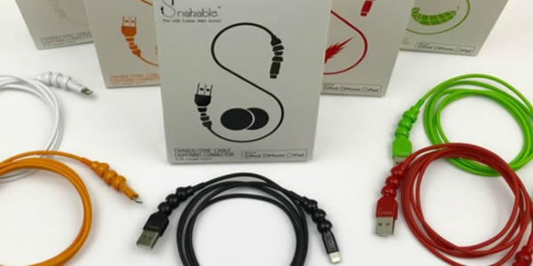 Snakable: el cable USB que promete no romperse